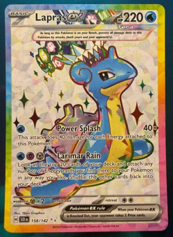 Lapras ex #158 Pokemon Stellar Crown - Image 1