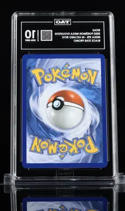 RIOLU:2025 POKEMON MEGA EVOLUTION BLACK STAR PROMOS #010 X PSA TAG 10 - Image 2