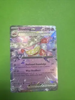 Slowking EX 86/193 Tera Double Rare Holo NM POKEMON TCG Paldea Evolved English - Image 1