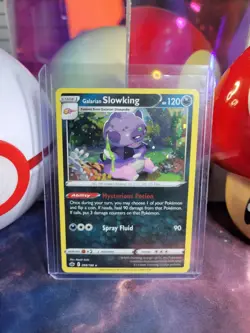 Galarian Slowking 98/198 Pokemon TCG SW&SH Promo Cosmos Holo Rare NM - Image 1