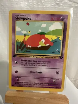 Pokemon First Edition Slowpoke 67/82 Team Rocket 1st Edition - Image 1