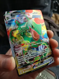 Pokemon TCG Rayquaza VMAX 101/159 Crown Zenith Holo Ultra Rare NM - Image 3