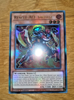 Rescue Ace Impulse MP24-EN277 Ultra Rare English 1st Edition Yugioh - Image 1