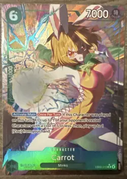 One Piece - Carrot EB03-013 (R) Alt Art Heroines Edition English NM/M - Image 1
