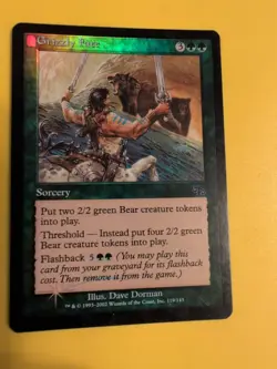 Grizzly Fate. Sorcery. Judgment.Old VIntage. MTG Card. FOIL - Image 4