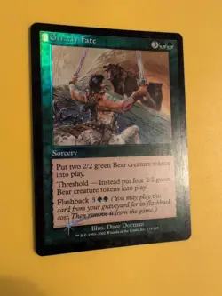 Grizzly Fate. Sorcery. Judgment.Old VIntage. MTG Card. FOIL - Image 5