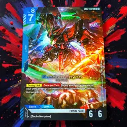 Gundam Epyon LR GD02-002 Foil Dual Impact Gundam Card Game English NM Wing W - Image 1
