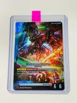 Gundam Epyon LR GD02-002 Foil Dual Impact Gundam Card Game English NM Wing W - Image 2