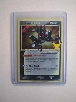 Greninja Gold Star SWSH144 25th Celebrations Promo Card Pokemon - Image 1