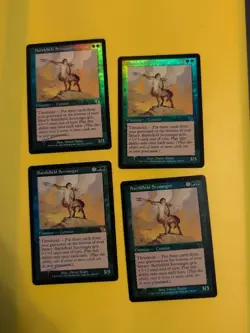 Battlefield Scrounger x4. Playset Centaur. Judgment.Old VIntage.MTG 4 Card. FOIL - Image 1