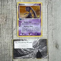 Pokemon Card - Banette Hidden Legends 1/101 Holo Rare HP Wear on Back Vintage - Image 1