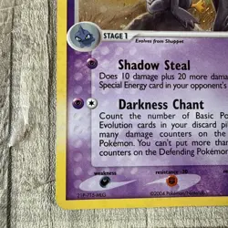 Pokemon Card - Banette Hidden Legends 1/101 Holo Rare HP Wear on Back Vintage - Image 5