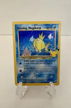 Pokemon TCG Celebrations Classic Collection Shining Magikarp Holo Card 66/64 MP - Image 1