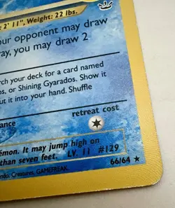 Pokemon TCG Celebrations Classic Collection Shining Magikarp Holo Card 66/64 MP - Image 5