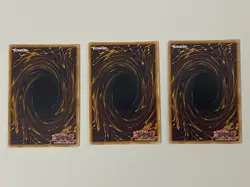 Yugioh - Despian Proskenion x 3 - 1st Edition LP - Plus Free Holographic Card - Image 2