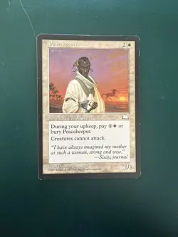 MtG Peacekeeper: Weatherlight NM/LP ACTUAL PHOTOS! - Image 1
