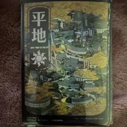 Plains Kamigawa: Neon Dynasty Land Foil White Japanese 294/302 Tomohito 2022 - Image 1