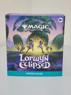 Magic The Gathering Lorwyn Eclipsed Prerelease Kit - SEALED - 6 Packs Foil Promo - Image 1