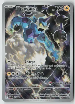 Thundurus - (Pokemon Center Exclusive) 209 - SV: Promo Cards Holo - PTCG - Image 1