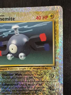 Pokemon Cards: Legendary Collection Reverse Holo: Magnemite 80/110 MP - Image 3