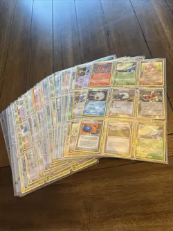 Pokemon Cards TCG Binder Sleeve Lot mid Era Heart Gold Delta Species Old School - Image 1