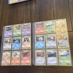 Pokemon Cards TCG Binder Sleeve Lot mid Era Heart Gold Delta Species Old School - Image 2