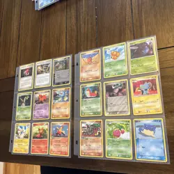 Pokemon Cards TCG Binder Sleeve Lot mid Era Heart Gold Delta Species Old School - Image 4