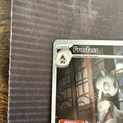 Pokemon TCG Froslass 174/167 Twilight Masquerade Illustration Rare Card - Image 2