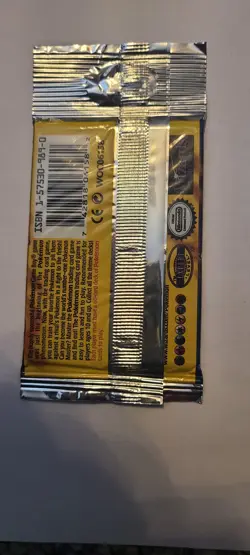 1999 Pokemon Base Set Unlimited Long Crimp Charizard Booster Pack LITE, SEALED - Image 2