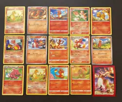 Pokemon TCG - Charmander Charmeleon Charizard Lot - Image 1