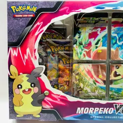 Pokemon Morpeko V-Union Special Collection SWSH 4 Packs 4 Promo 1 Jumbo - Image 3