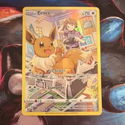 Pokemon TCG Eevee TG11/TG30 Swsh09: Brilliant Stars Ultra Rare Holo English - Image 1