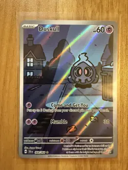 Pokemon Duskull 068/064 Illustration Rare Scarlet &Violet: Shrouded Fable NM - Image 3