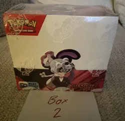 Pokemon TCG Destined Rivals Booster Box Sealed, English Edition BOX 2 - Image 1