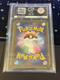 ACE 10 Omanyte 151 Pokemon 180/165 Pokemon sv2a Japanese Ace Grading Gem Mint - Image 2