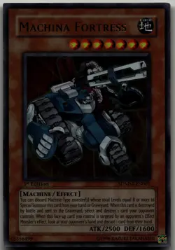 Machina Fortress Ultra Rare Structure Deck: Machina Mayhem SDMM-EN001 LP - Image 1