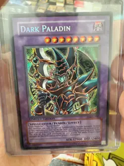 Yu-Gi-Oh TCG Dark Paladin DMG-001 Limited Edition Secret Rare *heavily Played - Image 1