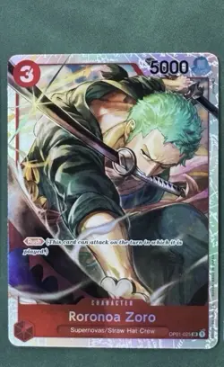 Roronoa Zoro - OP01-025 (Ultra Deck: The Three Captains) OP01-025 One Piece - Image 1