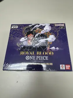 One Piece TCG OP10 Royal Blood Sealed Booster Box - OP-10 English *FRESH CASE* - Image 1