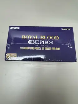 One Piece TCG OP10 Royal Blood Sealed Booster Box - OP-10 English *FRESH CASE* - Image 3