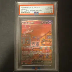 Pokemon TCG Mew ex 053 Sv: Scarlet & Violet Promo Holo PSA 10 Promo Card - Image 1