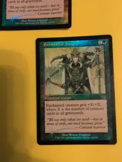 Exoskeletal Armor x2 Enchant Creature Judgment.Old VIntage.MTG 2 Card.FOIL - Image 2