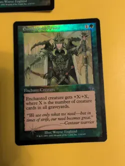 Exoskeletal Armor x2 Enchant Creature Judgment.Old VIntage.MTG 2 Card.FOIL - Image 4