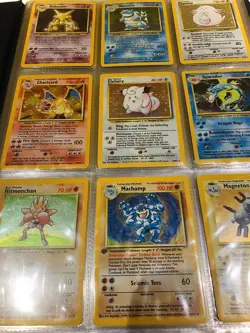 COMPLETE Vintage 1999 Base Set Pokemon Cards Charizard Blastoise Venusaur WOTC🔥 - Image 1