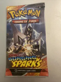Pokemon Surging Sparks Scarlet & Violet Trading Cards Factory Sealed - Image 1