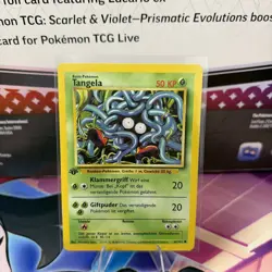 Pokemon Card - Tangela German 1st Edition Base Set 66/102 Common - Image 1