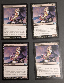 MTG Card - 4x Sengir Vampire - Magic Core Set 2014 - NM/LP - Uncommon - #113 - Image 1