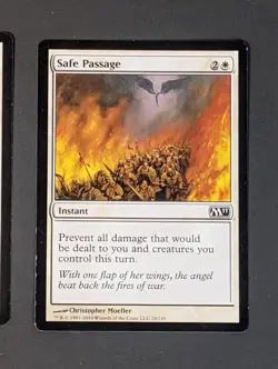 MTG Card - 4x Safe Passage - Magic Core Set 2011 - LP - Magic The Gathering #26 - Image 3