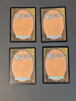 MTG Card - 4x Black Knight - Magic Core Set 2011 - LP - Magic The Gathering #83 - Image 2