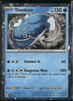 Dondozo - (Cosmos Holofoil) Promo SV: Scarlet & Violet Promo Cards 012 NM - Image 1